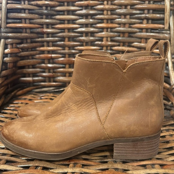 Lucky Brand Prenma Ankle Boot Women's Topanga Tan Leather
Bootie Size 8 - Picture 1 of 11